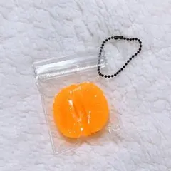 みかん スクイーズ キーホルダー