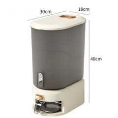 とんかつ様限定】タッパーウェア ライスディスペンサー 米びつ10kg