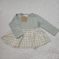 Cool Beans 長袖 チェック　トップス