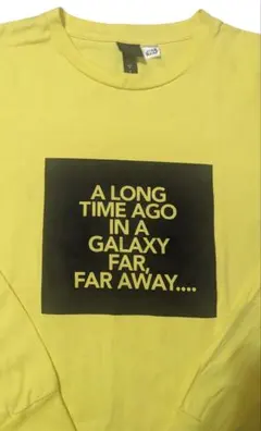 STAR WARS イエロー ロングスリーブTシャツ Mサイズのサムネイル