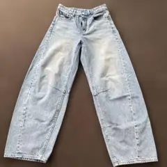 GU バレルレッグジーンズ XS