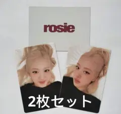 BLACKPINK ロゼ rosie レコード限定 チェキ トレカ ２枚セット Rosé Blackpink ロゼ トレカ Rosie 2枚セット - メルカリ