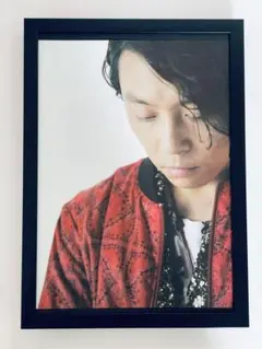 堂本剛　雑誌切り抜き　A4 額縁付き　ポスター風　E