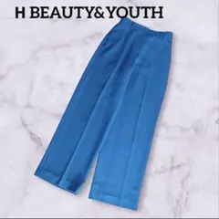 H DOUBLE CLOTH WIDE TAPERED PANTS/パンツ