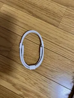 ホワイト 充電ケーブル 平型