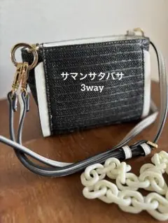 サマンサタバサ 3way ショルダーバッグ♪