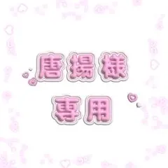 唐揚(購入の際プロフ確認お願いします)様 リクエスト 3点 まとめ商品