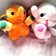 サトちゃんサトコちゃん 2体セット 羽付き