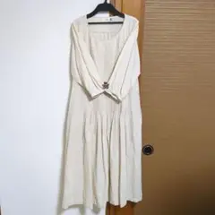 お値下げ♡美品♡ Dgy DECO COMPANY 生成りロングワンピース