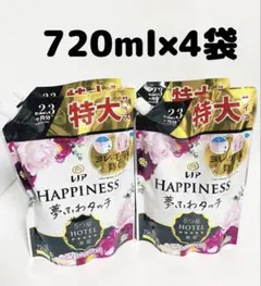 レノア　ハピネス　ヴェルベットブロッサム　720ml　4袋セット