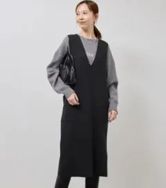 『ROPÉ PICNIC』ニットジャンパースカート