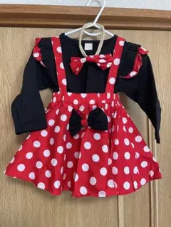 ミニーちゃん　コスチューム 90サイズ