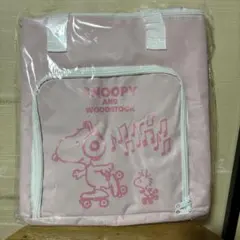 SNOOPY　スヌーピー　マルチバッグ　保冷＆保温　新品未開封　ピンク