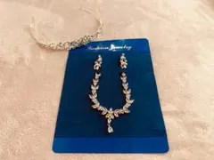 【未使用】ブライダルジュエリー 3点