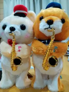 豆しば　うきうきマーチ　ギミック　全２種セット　電池別売り（単４✕３本使用）