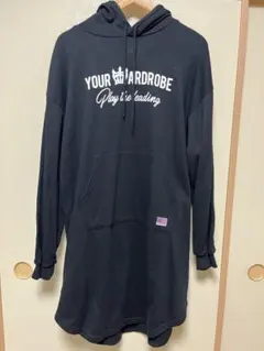 期間限定価格 RODEO CROWNS フード付きパーカー 黒