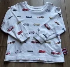 TOMICA✖️プティマイン車両プリント 長袖カットソー