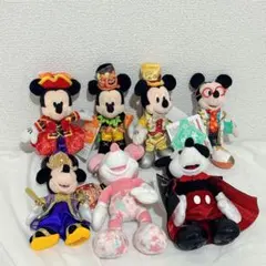 ディズニー　リゾート　公式　ミッキー　ぬいぐるみバッジ　まとめ売り