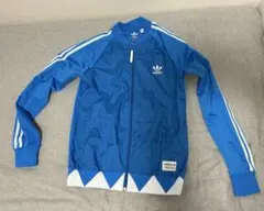 青総柄 adidas Originals 総柄ジャージ M ブルー