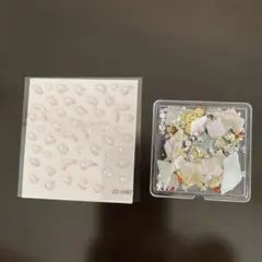 ネイルパーツ　キラキラ　ぷっくり　おまとめ