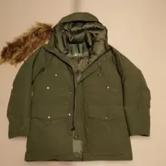 【BACK NUMBER】フード付きダウンジャケットメンズM