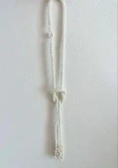 最終値下げ♪ホワイト ネックレス ビーズ 貝 白 ハワイアン アンティーク