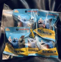 【コンプリ】サンタン パペットスンスン バスボール マスコット入り / バスボム