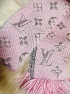 ルイヴィトン　ピンク　マフラー