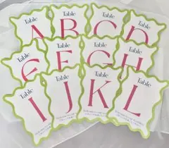 【テーブルナンバー】結婚式 テーブルナンバー エレガント ウェディング イベント