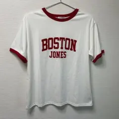 INGNI 半袖Tシャツ ホワイト　レッド　M