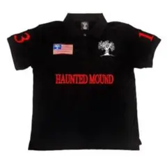 【早い者勝ち】HAUNTED MOUND ブラックポロシャツ 早い者勝ち】HAUNTED MOUND ブラックポロシャツ - メルカリ