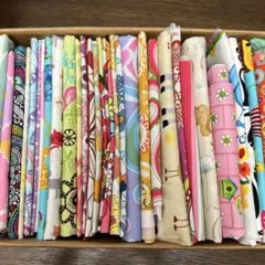 USAコットンはぎれセット まとめ売り 60サイズ相当