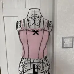 SHEIN クロップド丈キャミソール(S)