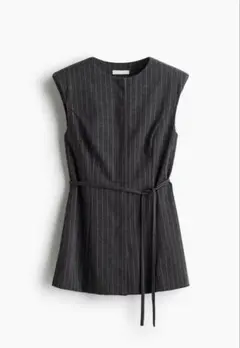 H&M ストライプ柄ノースリーブトップス