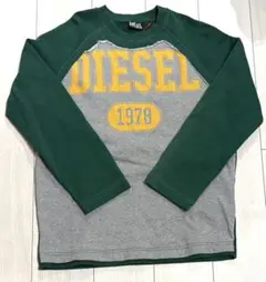 DIESEL ディーゼル　スウェット プルオーバー クラックプリント　S