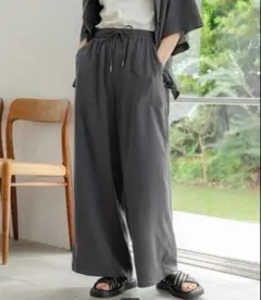 レプシィム　マルチメリットカルゼワイドパンツ