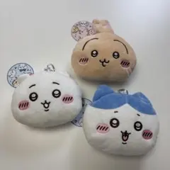 ちいかわ ハチワレ うさぎ ぬいぐるみパスケースポーチ