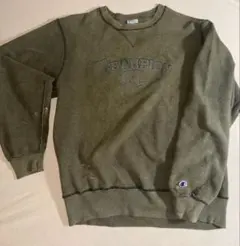 Champion オリーブグリーン スウェット M