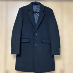 ROBERT CAVANI チェスターコート 黒 カシミヤ100% 48 美品