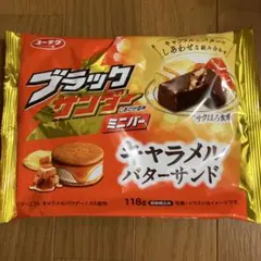 ブラックサンダー ミニバー キャラメルバターサンド 118gのサムネイル