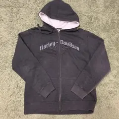 Harley-Davidson Zip Hoodie 短丈　y2k sk8のサムネイル