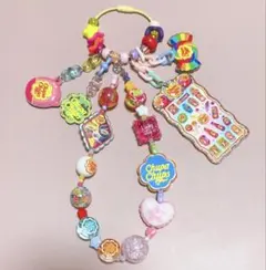 じゃらじゃらキーホルダー　 ジャラキー チュッパチャプス