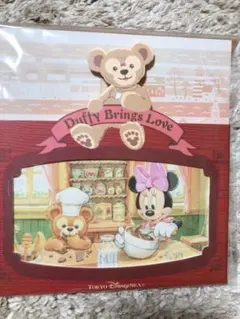 ディズニーシー ダッフィー ポストカードセット スタンド付き