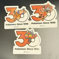 ポケモン 30周年 ソンス popup ランダム シール 7枚セット マホイップ