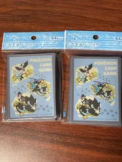 ポケモンカードスリーブ デッキシールド ニャスパー ニャオニクス 計64