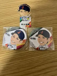 WBC アクリルスタンド　缶バッジ　ステッカー　ダルビッシュ　ヌートバー　佐々木 WBC アクリルスタンド 缶バッジ ステッカー ダルビッシュ