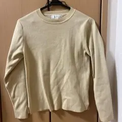 ROPÉ PICNIC クルーネックニット 長袖 イエロー 38のサムネイル