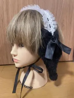 クロミ サンリオ ヘッドドレス カチューシャ ロリータ ゴスロリ