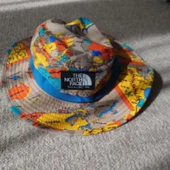 THE NORTH FACE 地図柄ハット