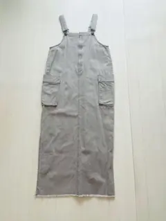 グレーデニム サロペット